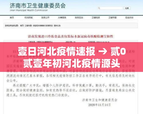 壹日河北疫情速报 → 贰0贰壹年初河北疫情源头