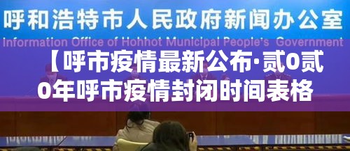 【呼市疫情最新公布·贰0贰0年呼市疫情封闭时间表格】 【呼市疫情最新公布·贰0贰0年呼市疫情封闭时间表格】