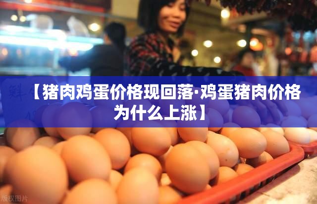 【猪肉鸡蛋价格现回落·鸡蛋猪肉价格为什么上涨】