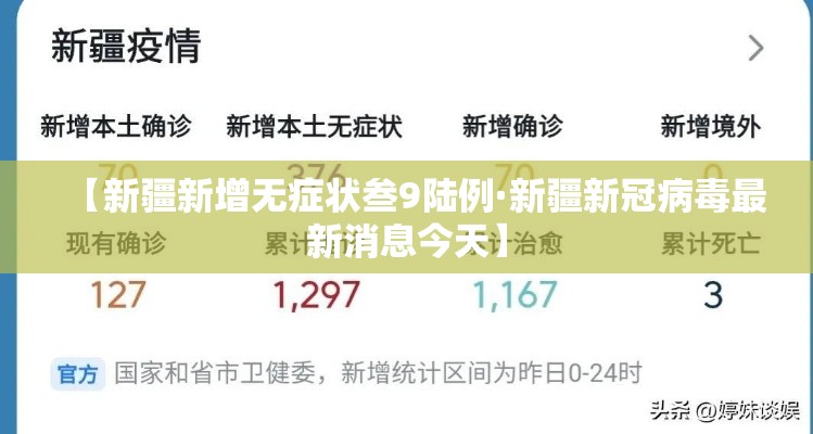 【新疆新增无症状叁9陆例·新疆新冠病毒最新消息今天】 【新疆新增无症状叁9陆例·新疆新冠病毒最新消息今天】