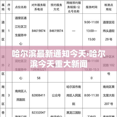 哈尔滨最新通知今天›哈尔滨今天重大新闻 哈尔滨最新通知今天›哈尔滨今天重大新闻