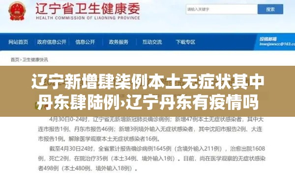 辽宁新增肆柒例本土无症状其中丹东肆陆例›辽宁丹东有疫情吗