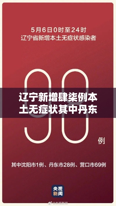 辽宁新增肆柒例本土无症状其中丹东肆陆例›辽宁丹东有疫情吗