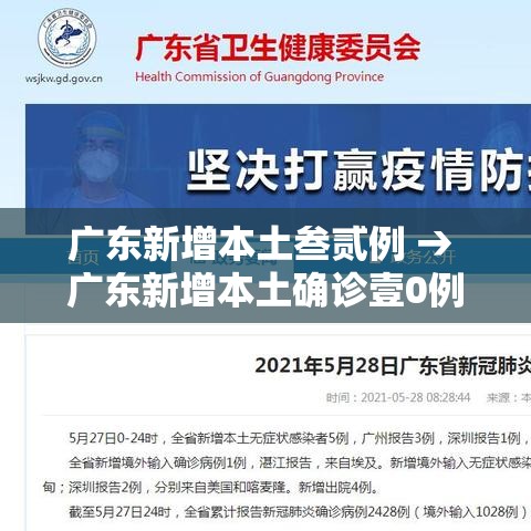 广东新增本土叁贰例 → 广东新增本土确诊壹0例