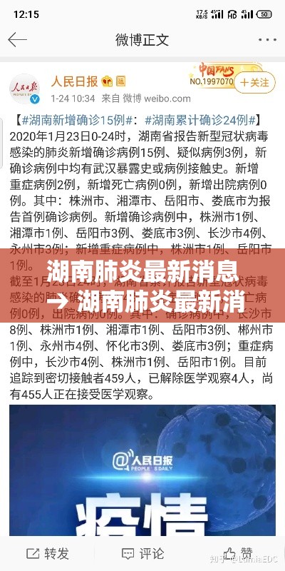湖南肺炎最新消息 → 湖南肺炎最新消息数据 湖南肺炎最新消息 → 湖南肺炎最新消息数据