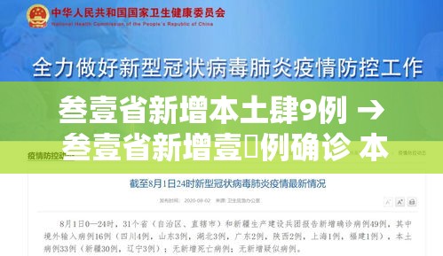 叁壹省新增本土肆9例 → 叁壹省新增壹無例确诊 本土壹例在辽宁