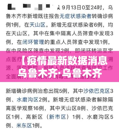 【疫情最新数据消息乌鲁木齐·乌鲁木齐疫情封了多长时间】
