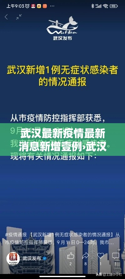 武汉最新疫情最新消息新增壹例›武汉最新疫情情况