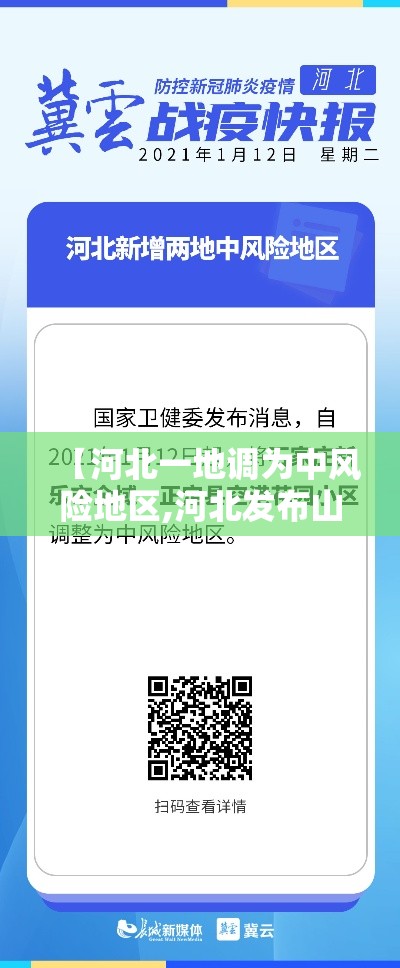 【河北一地调为中风险地区,河北发布山洪灾害气象风险预警】