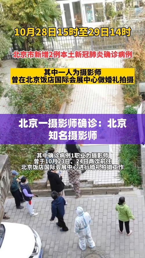 北京一摄影师确诊：北京知名摄影师