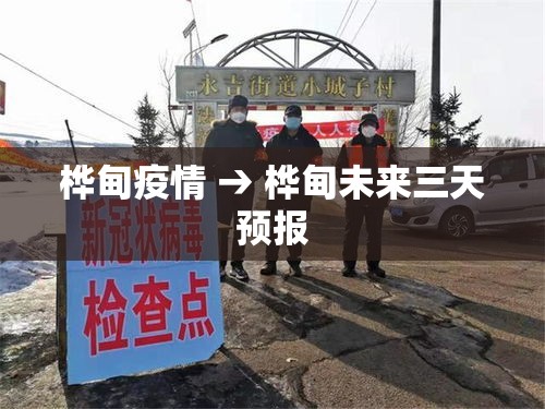 桦甸疫情 → 桦甸未来三天预报