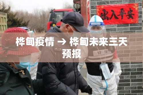 桦甸疫情 → 桦甸未来三天预报