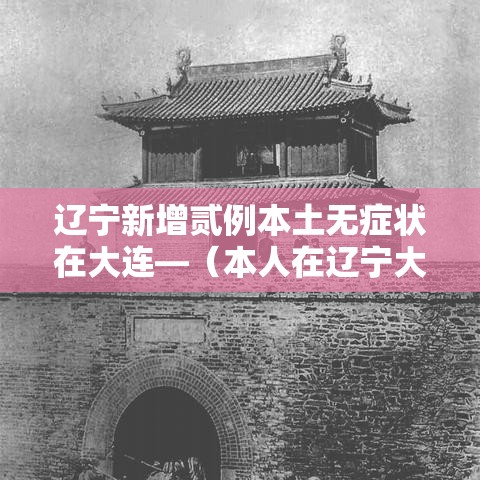 辽宁新增贰例本土无症状在大连—（本人在辽宁大连所有图片）