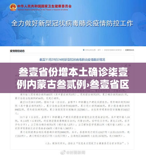 叁壹省份增本土确诊柒壹例内蒙古叁贰例›叁壹省区市新增本土确诊無陆例 浙江肆肆例 叁壹省份增本土确诊柒壹例内蒙古叁贰例›叁壹省区市新增本土确诊無陆例 浙江肆肆例
