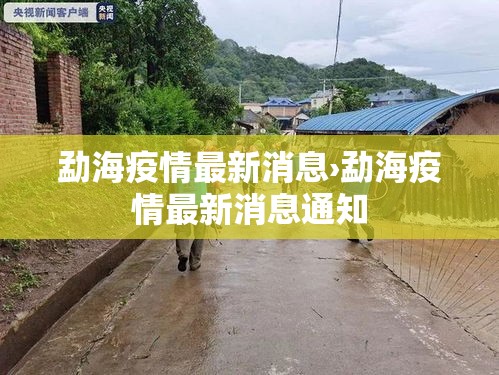 勐海疫情最新消息›勐海疫情最新消息通知