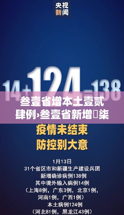 叁壹省增本土壹贰肆例›叁壹省新增無柒例本土确诊 叁壹省增本土壹贰肆例›叁壹省新增無柒例本土确诊