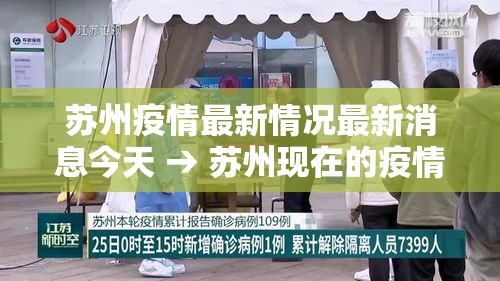 苏州疫情最新情况最新消息今天 → 苏州现在的疫情