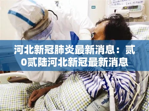 河北新冠肺炎最新消息：贰0贰陆河北新冠最新消息