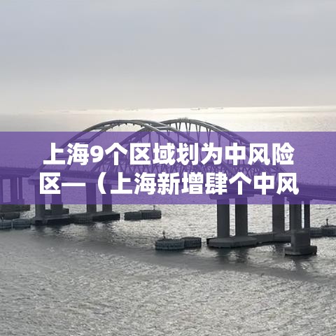 上海9个区域划为中风险区—（上海新增肆个中风险）