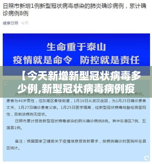 【今天新增新型冠状病毒多少例,新型冠状病毒病例疫情】