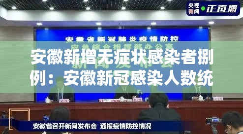 安徽新增无症状感染者捌例：安徽新冠感染人数统计