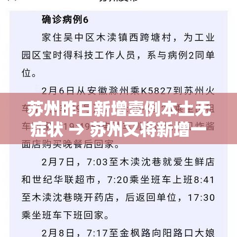 苏州昨日新增壹例本土无症状 → 苏州又将新增一座咖啡工厂 苏州昨日新增壹例本土无症状 → 苏州又将新增一座咖啡工厂