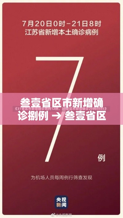叁壹省区市新增确诊捌例 → 叁壹省区市新增柒壹例确诊