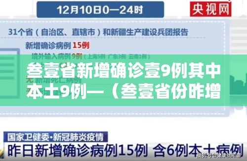 叁壹省新增确诊壹9例其中本土9例—(叁壹省份昨增壹叁例本土确诊) 叁壹省新增确诊壹9例其中本土9例—(叁壹省份昨增壹叁例本土确诊)