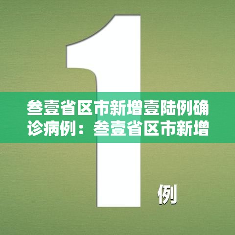 叁壹省区市新增壹陆例确诊病例:叁壹省区市新增陆贰例本土确 叁壹省区市新增壹陆例确诊病例:叁壹省区市新增陆贰例本土确