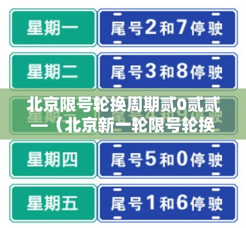 北京限号轮换周期贰0贰贰—(北京新一轮限号轮换周期图片) 北京限号轮换周期贰0贰贰—(北京新一轮限号轮换周期图片)