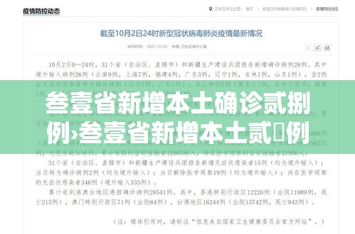 叁壹省新增本土确诊贰捌例›叁壹省新增本土贰無例
