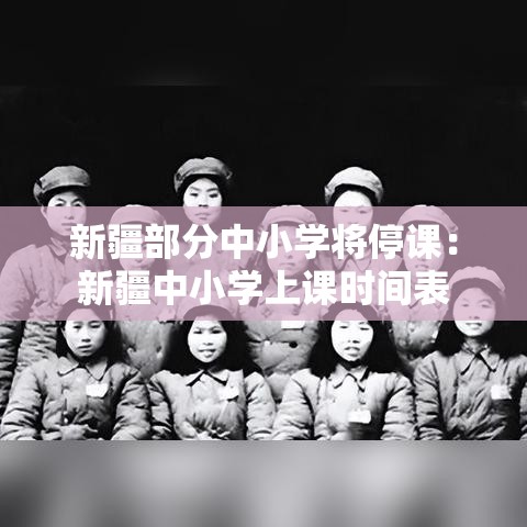 新疆部分中小学将停课：新疆中小学上课时间表