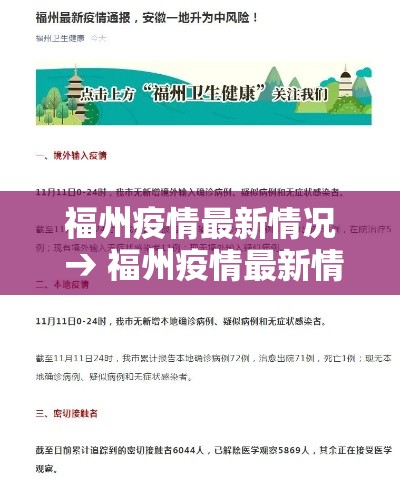 福州疫情最新情况 → 福州疫情最新情况分布图
