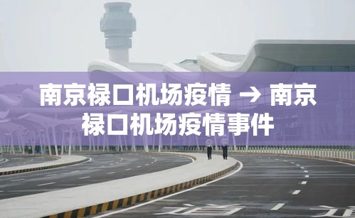 南京禄口机场疫情 → 南京禄口机场疫情事件 南京禄口机场疫情 → 南京禄口机场疫情事件