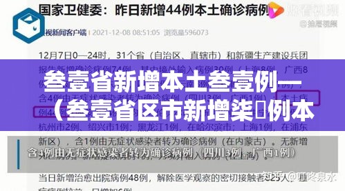 叁壹省新增本土叁壹例—（叁壹省区市新增柒無例本土确诊）