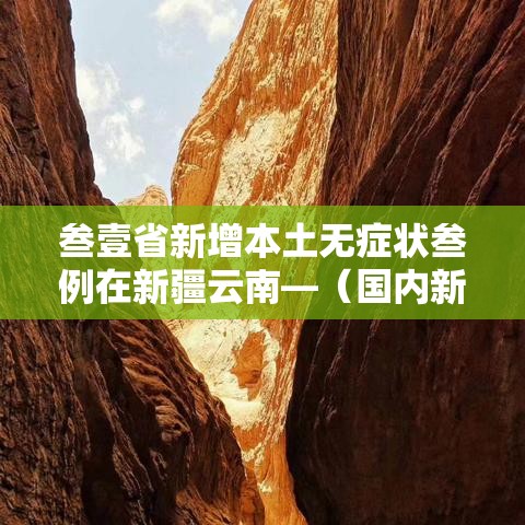 叁壹省新增本土无症状叁例在新疆云南—（国内新增的无症状感染者）