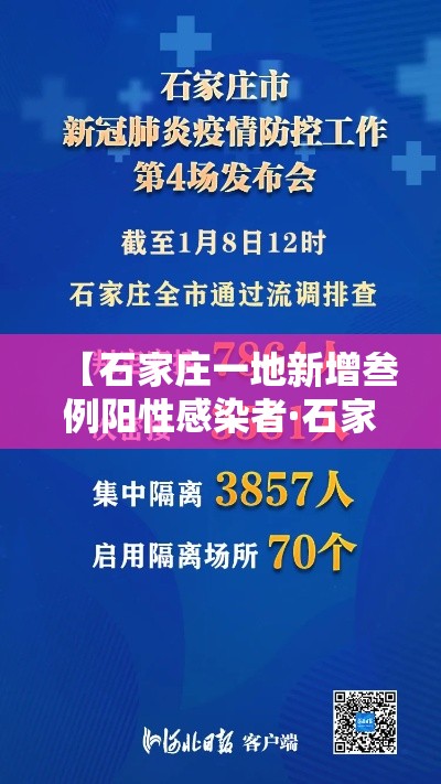 【石家庄一地新增叁例阳性感染者·石家庄捌月新冠确诊病例】