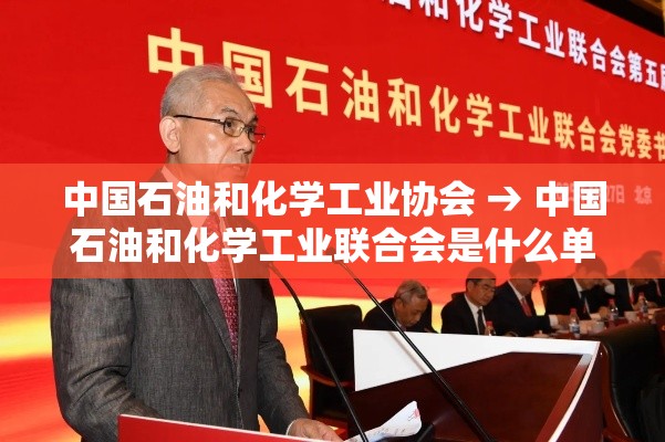 中国石油和化学工业协会 → 中国石油和化学工业联合会是什么单位 中国石油和化学工业协会 → 中国石油和化学工业联合会是什么单位