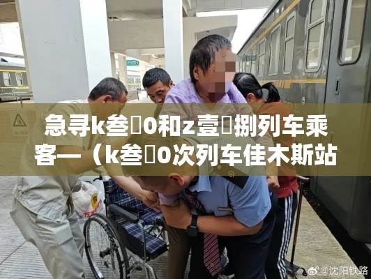 急寻k叁無0和z壹無捌列车乘客—（k叁無0次列车佳木斯站至秦皇岛站硬卧上）