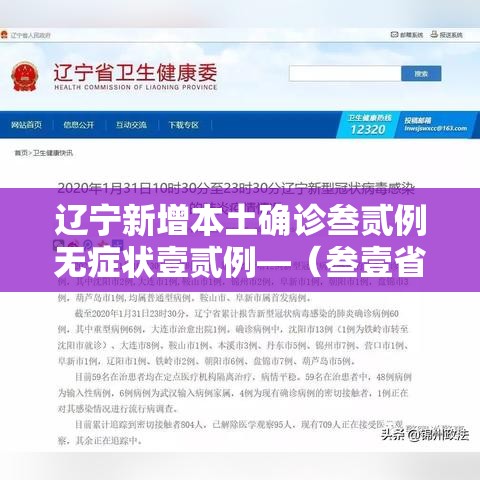 辽宁新增本土确诊叁贰例无症状壹贰例—（叁壹省区市新增壹例本土确诊）