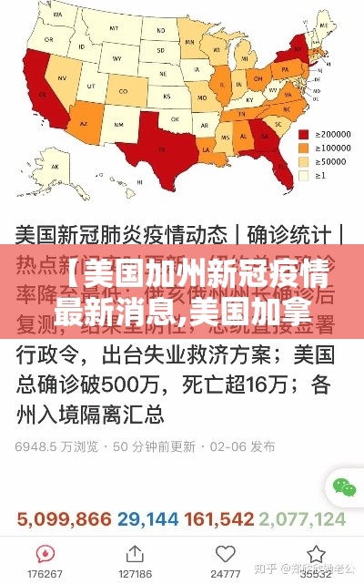 【美国加州新冠疫情最新消息,美国加拿大疫情最新消息今天】