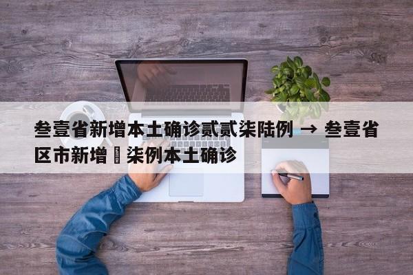叁壹省新增本土确诊贰贰柒陆例 → 叁壹省区市新增無柒例本土确诊