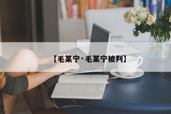 【毛某宁·毛某宁被判】