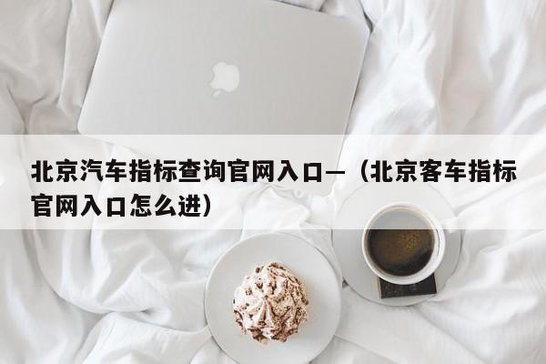 北京汽车指标查询官网入口—(北京客车指标官网入口怎么进)